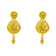 22K Gold Filigree Necklace & Chandbali Set (26.6 grams)