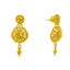 22K Gold Filigree Necklace & Chandbali Set (26.6 grams)