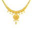 22K Gold Filigree Necklace & Chandbali Set (28.8 grams)