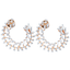 18K Rose Gold & 2.07 CT Diamond Chandbalis (5.98 grams)