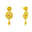22K Gold Filigree Necklace & Chandbali Set (27.5 grams)