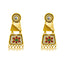 22K Gold & Kundan Necklace & Earring Set (59.9 grams)