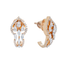 18K Rose Gold & 0.87 CT Diamond Earrings (5.82 grams)
