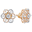 18K Rose Gold & 0.74 CT Diamond Earrings (5.03 grams)