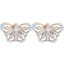 18K Rose Gold & 0.34 CT Diamond Earrings (3.95 grams)