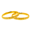 22K Gold Filigree Bangle Set of 6 (94 grams)