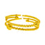 22K Gold Filigree Bangle Set of 2 (11.1 grams)
