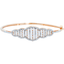 18K Rose Gold & 1.2 CT Diamond Bracelet (12.17 grams)