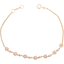 18K Rose Gold & 0.19 CT Diamond Bracelet (3.11 grams)