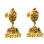 22K Antique Gold Temple Necklace Set w/ Ruby (68.8g)