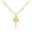 22K Multi-Tone Gold Classic Beaded Chain (13.8gm)
