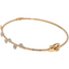 18K Yellow Gold, 1.37 CT Diamond Bangle, Size 2.6 (5.66 grams)