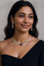 18K Yellow Gold 1.80CT Diamond & Amethyst Necklace Set (19.45 grams)