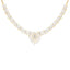 18K Yellow Gold & Diamond Necklace & Earrings Set (19.81 grams)