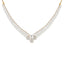 18K Yellow Gold 2.56ct Round Brilliant Diamond Necklace