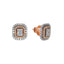 18K Rose Gold, 0.88ct Diamond Pendant Set (9.01 grams)