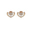 18K Rose Gold, 0.75ct Diamond Pendant Set (7.22 grams)