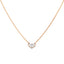 18K Rose Gold, 0.75ct Diamond Pendant Set (7.22 grams)