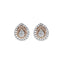 18K Rose Gold, 1.19ct Diamond Pendant Set (8.82 grams)