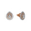 18K Rose Gold, 1.19ct Diamond Pendant Set (8.82 grams)