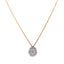 18K Rose Gold, 1.19ct Diamond Pendant Set (8.82 grams)
