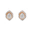 18K Rose Gold, 1.47ct Diamond Pendant Set (9.28 grams)