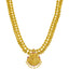 22K Yellow Gold & Ruby Temple Necklace (64.2gm)