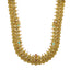 22K Antique Gold Lakshmi Kasu Bridal Necklace (44g)