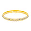 22K Multi Gold Two Tone Men's Kada, Size 2.12 (19.5g)