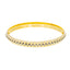 22K Multi Gold Two Tone Men's Kada, Size 2.12 (19.5g)