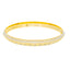 22K Two Tone Gold Men's Kada, Size 2.13 (20.2g)