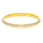 22K Two Tone Gold Men's Kada, Size 2.13 (20.2g)
