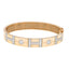 18K Multi Gold Tone Men's Openable Kada, Size 2.6 (20.5g)