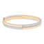 18K Multi Gold Men's Openable Kada, Size 2.6 (23.1g)