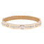 18K Multi Gold Men's Openable Kada, Size 2.6 (22.1g)