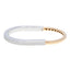 18K Multi Gold Openable Lock Bangle, Size 2.8 (20.3g)