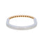 18K Multi Gold Openable Lock Bangle, Size 2.8 (20.3g)
