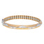 18K Multi Gold Men's Openable Kada, Size 2.6 (21.6g)