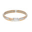 18K Multi Gold Men's Openable Kada, Size 2.6 (21.6g)