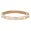 18K Multi Gold Men's Openable Kada, Size 2.6 (22.1g)