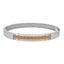18K Multi Gold and Enamel Men's Openable Kada, size 2.6 (21g)