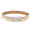 18K Multi Gold Jaguar Openable Men's Kada, Size 2.6 (20.9g)