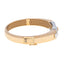 18K Multi Gold Jaguar Openable Men's Kada, Size 2.6 (20.9g)