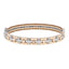 18K Multi Gold Men's Openable Kada, Size 2.4 (19.4g)