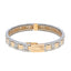 18K White and Rose Gold Men's Openable Kada, Size 2.6 (21.3g)