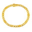 18K Yellow Gold Cuban Men's Bracelet, 5mm, (16.1g)