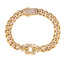 18K Rose Gold CZ Cuban Men's Bracelet, 5mm (16.4g)