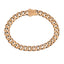 18K Rose Gold Cuban Link Men's Bracelet, 7mm, (13.5g)