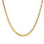 22K Yellow Gold Valentino Link Chain, 22 inch, 4mm (24.3 grams)