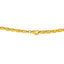 22K Yellow Gold Valentino Link Chain, 22 inch, 4mm (24.3 grams)